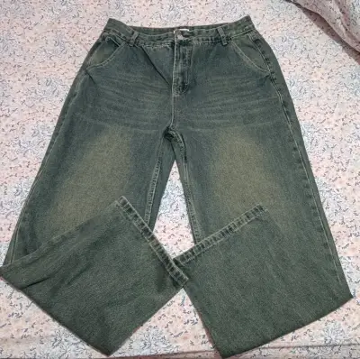 Jeans baggy de mezclilla unisex - miniatura 1