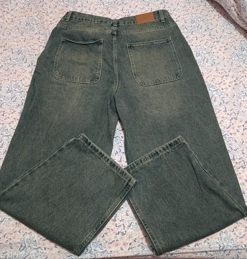 Jeans baggy de mezclilla unisex - 2
