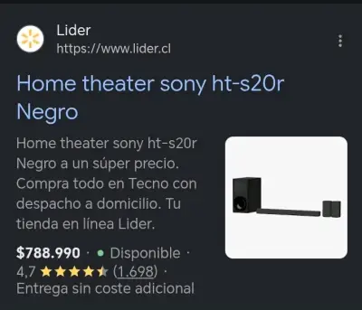 Home cinema Sony ht-s20r - miniatura 4