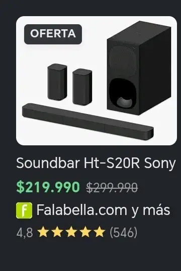 Home cinema Sony ht-s20r - 6