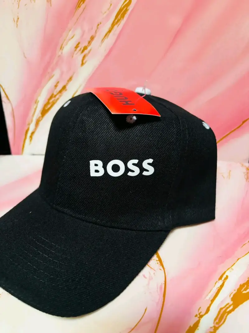 Gorra negra Boss Hugo Boss estilo casual - 1