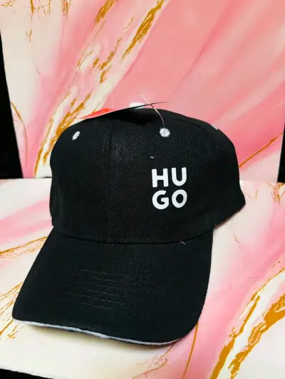 Gorra negra Boss Hugo Boss estilo casual - miniatura 2