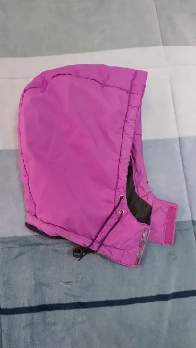 Chaqueta acolchada morada para mujer - miniatura 3