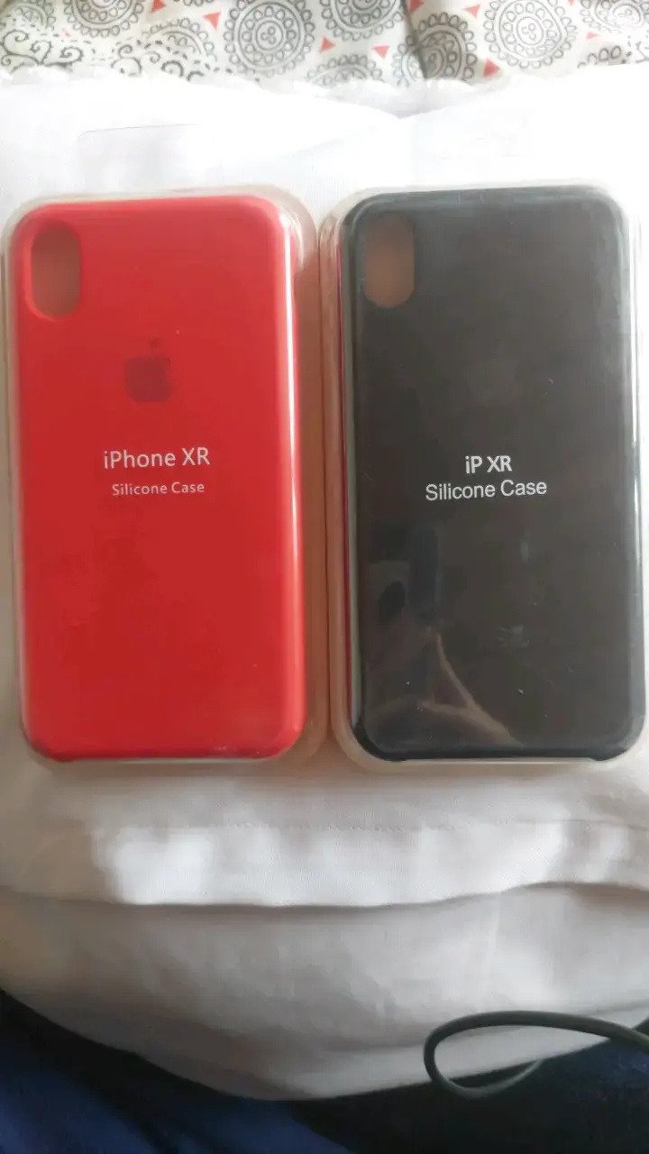 Carcasa de silicona para iPhone XR - 1