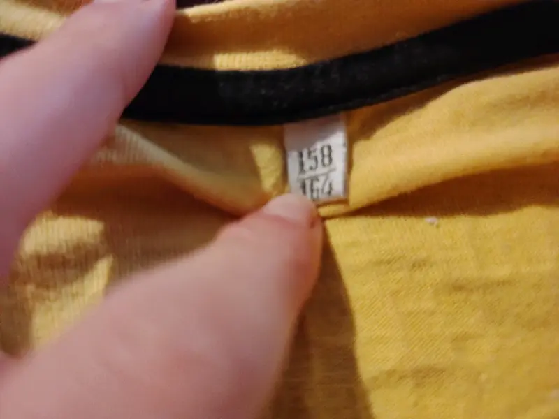 Polera amarilla de manga larga para hombre - 2