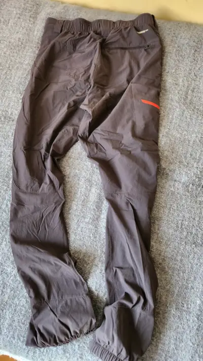 Pantalones de senderismo Salomon marrones - miniatura 3