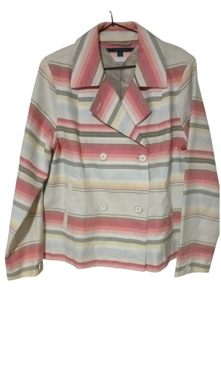Chaqueta de rayas multicolor para mujer Tommy Hilf