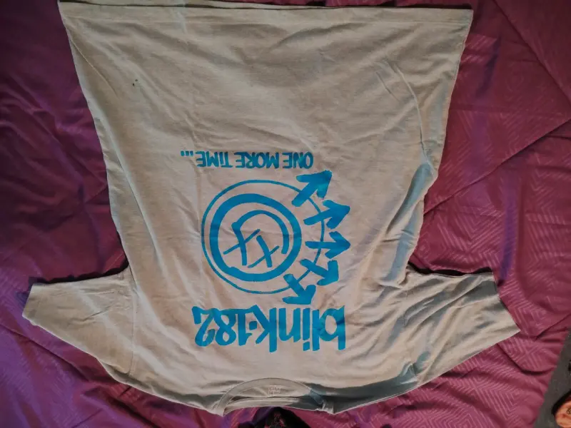 Polera Blink-182 gris - 1