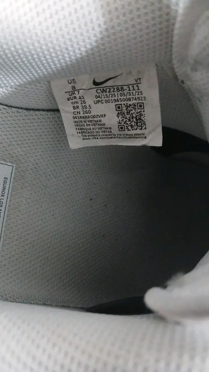 Zapatillas deportivas blancas Nike Air Force 1 - 2