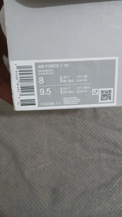 Zapatillas deportivas blancas Nike Air Force 1 - miniatura 5