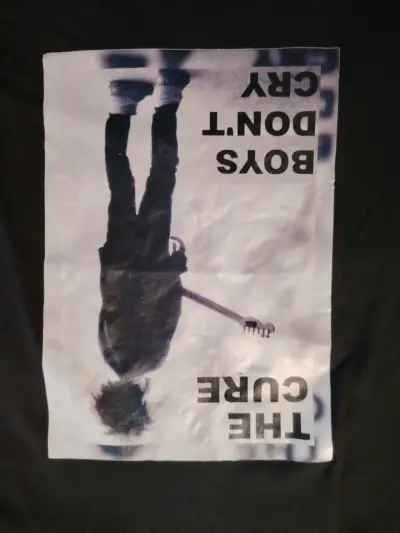 Polera negra The Cure Boys Don't Cry - miniatura 2
