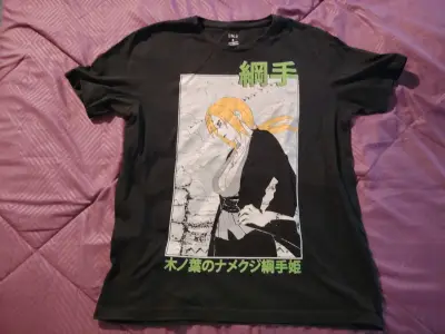 Polera negra Naruto - miniatura 1