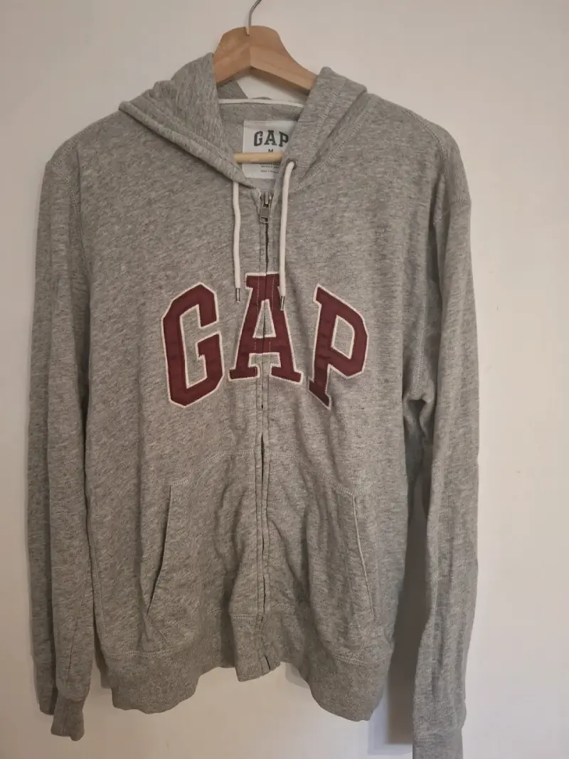 Polerón con capucha gris GAP para hombre - 2
