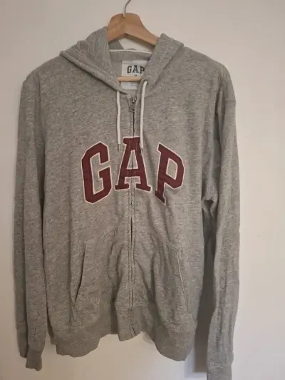 Polerón con capucha gris GAP para hombre - miniatura 2