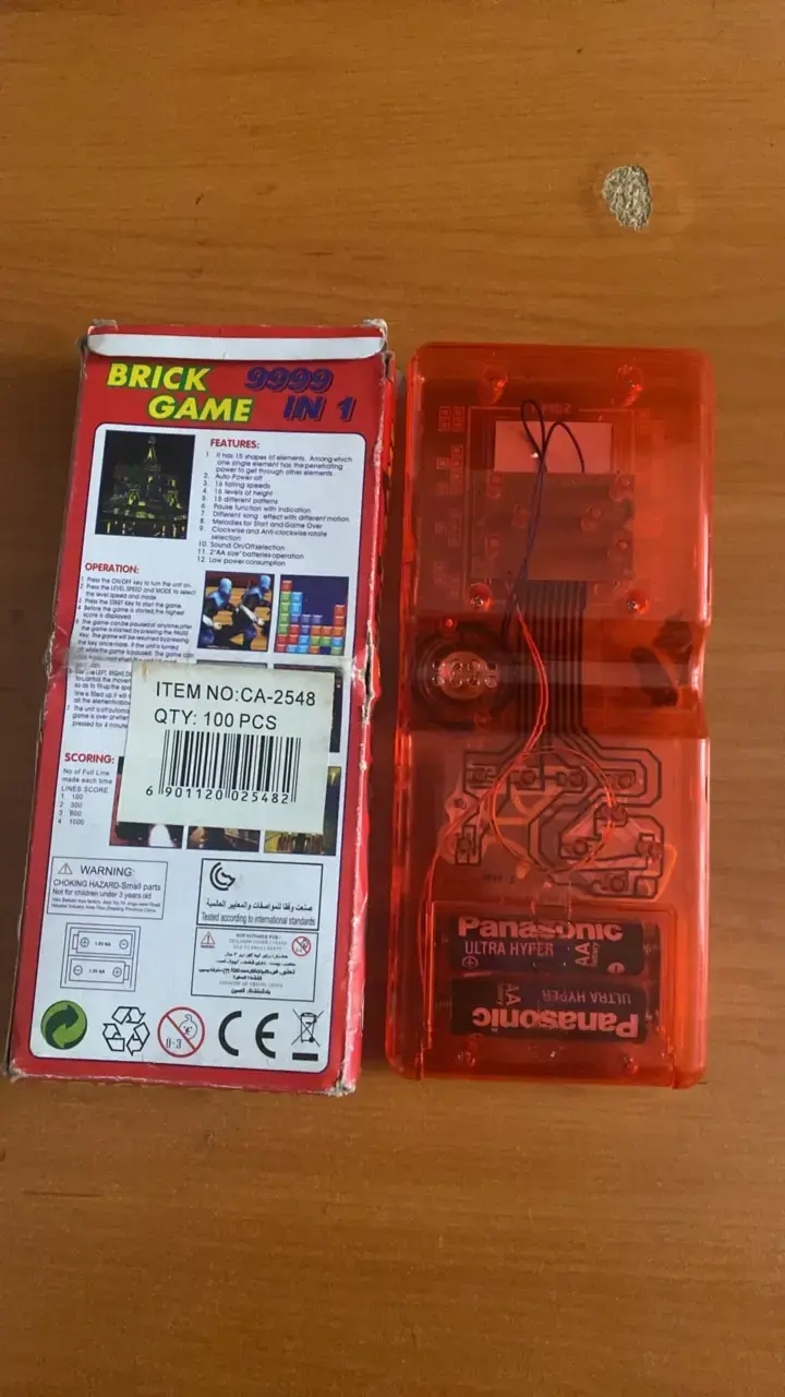 Consola de Juego Retro Brick Game E-9999 - 2