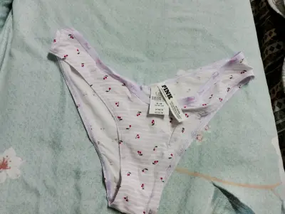 Conjunto de calzones de encaje y algodón PINK - miniatura 4