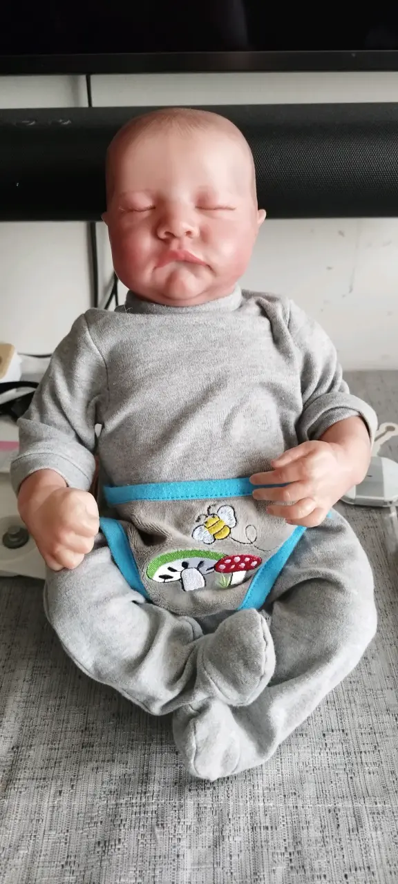 Muñeco bebé realista de silicona - 2