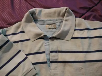 Polera Polo a Rayas Potros Talla L - miniatura 2