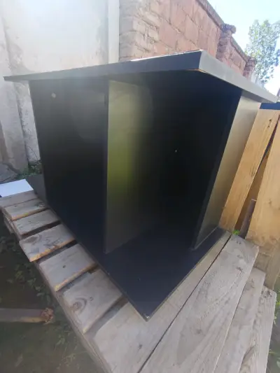 Mesa de centro negra moderna - miniatura 3