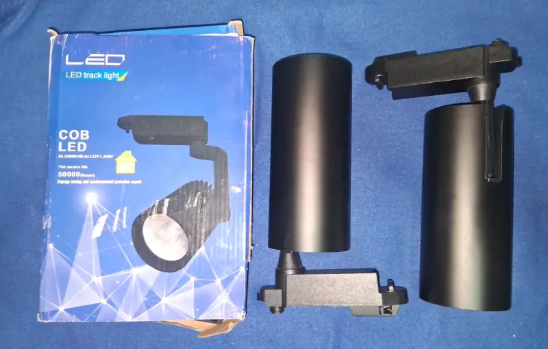 Luz de riel LED COB de aluminio - 2