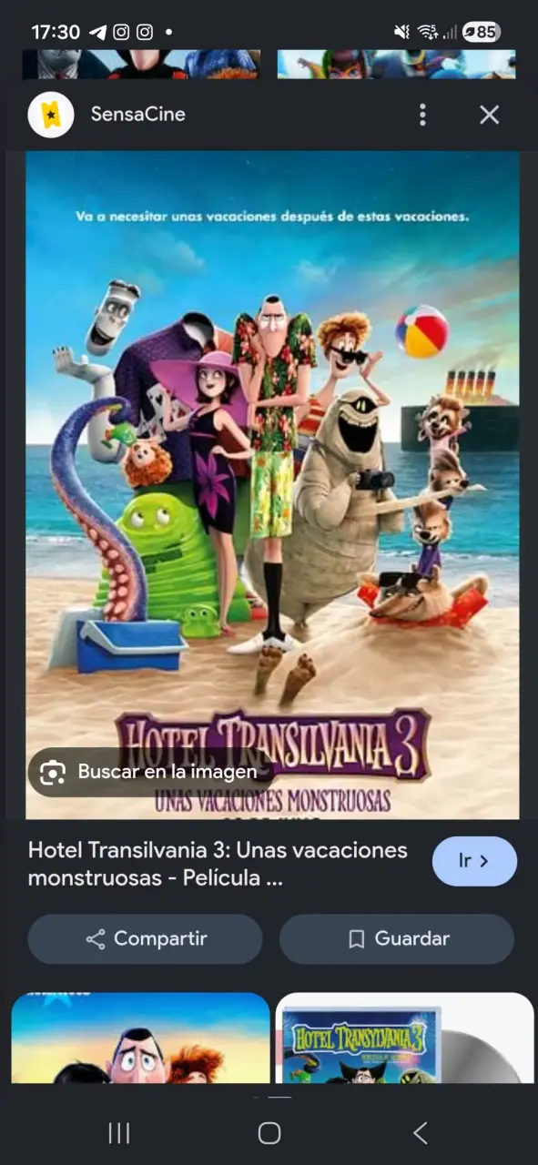 Película Hotel Transilvania 3 en DVD