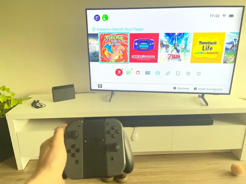 Consola Nintendo Switch con accesorios y juegos - 2