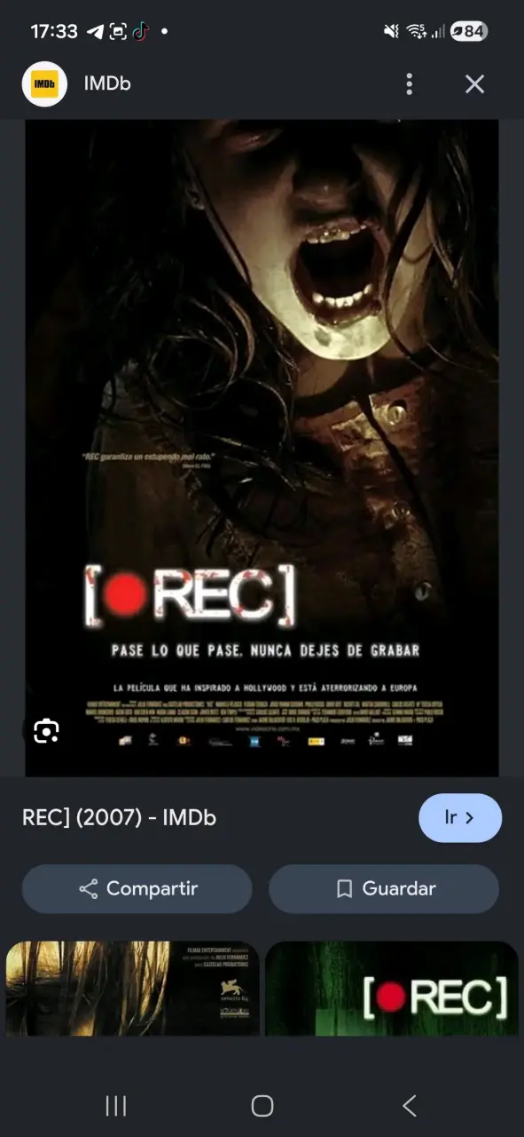 Afiche de película REC 2007