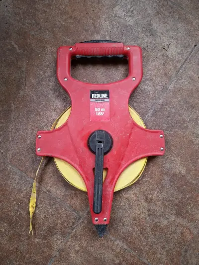 Cinta métrica de 50m Redline profesional - miniatura 1