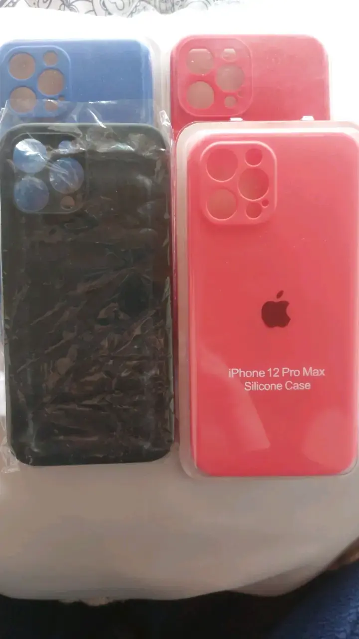 Fundas de silicona para iPhone 12 Pro Max