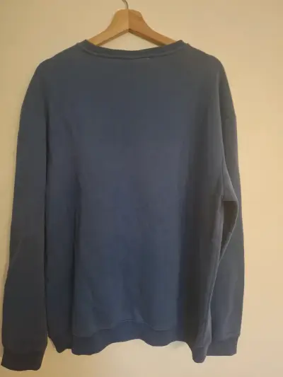 Polerón azul unisex  H&M talla L - miniatura 4