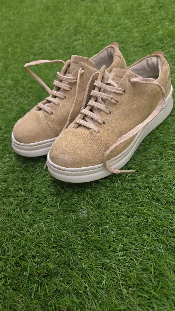 Zapatillas casuales beige Camper para mujer - 2