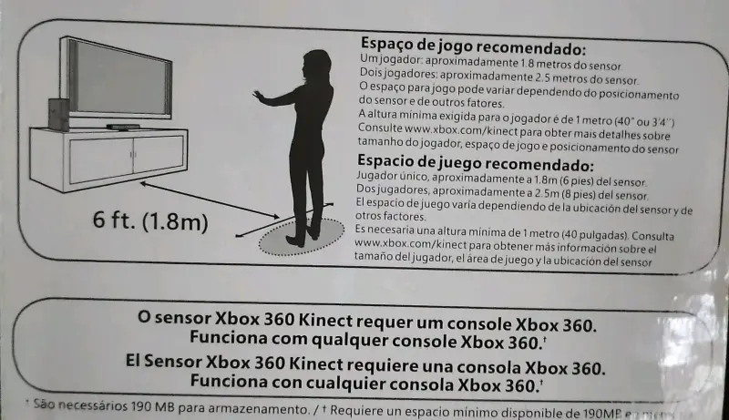 Consola Xbox 360 con Kinect y juego - 5