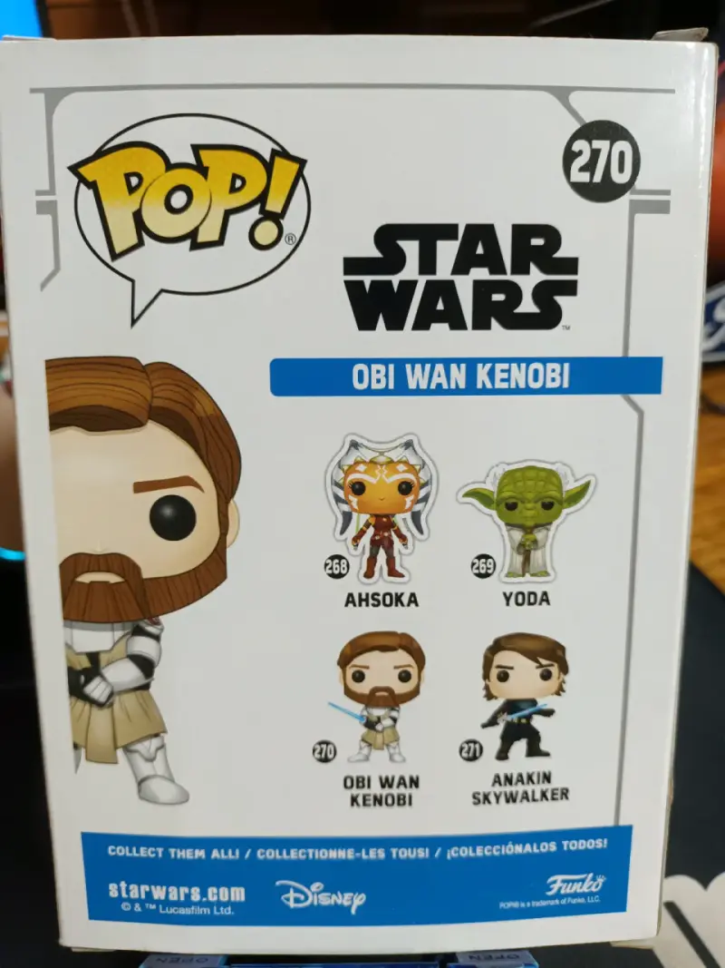Figura Funko Pop Obi Wan Kenobi Star Wars - 4