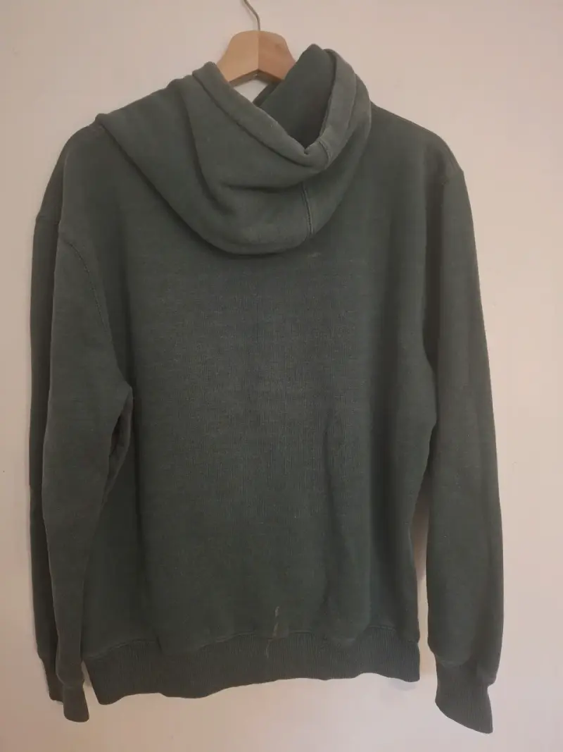 Polerón con capucha verde Kaya Unite talla XS - 3