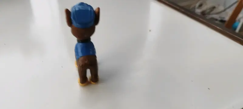 Figura de acción de perro policía - 2