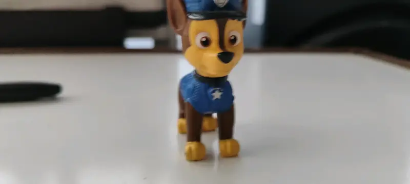 Figura de acción de perro policía - 4