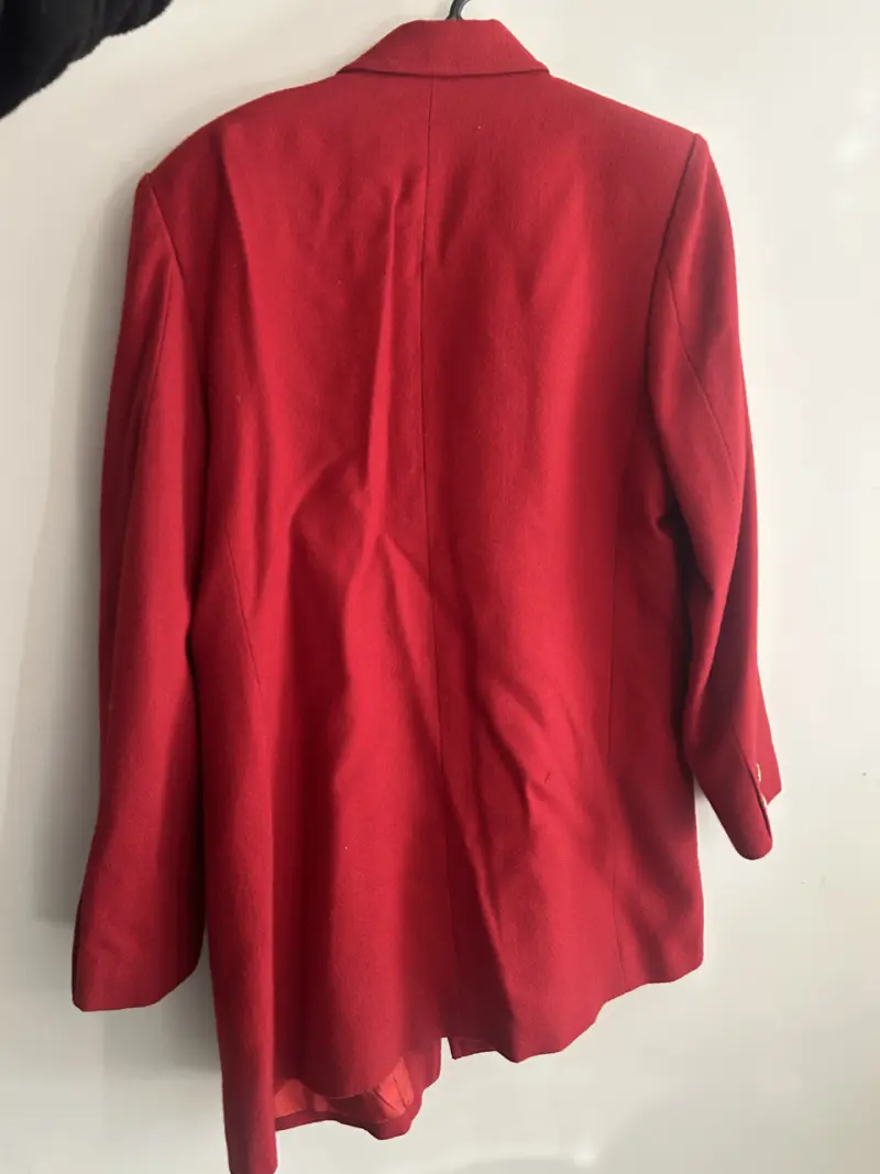 Blazer rojo elegante para mujer - 2
