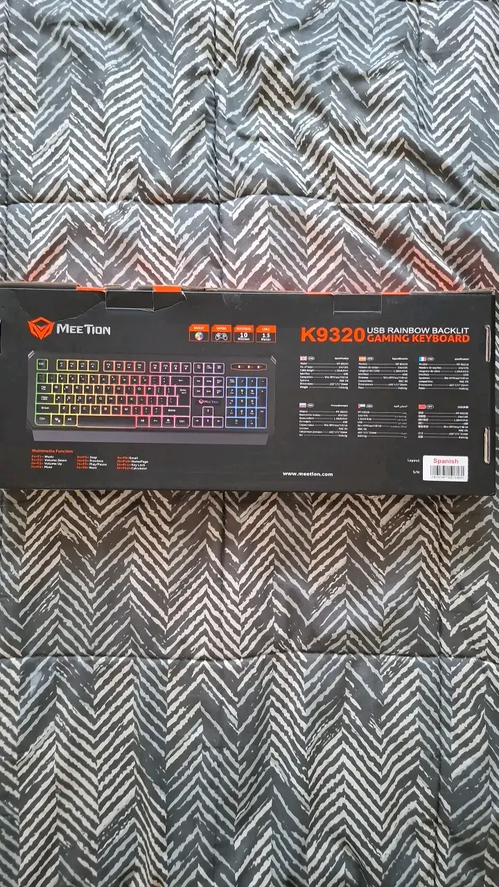 Teclado gamer retroiluminado Meetion K9320 - 2