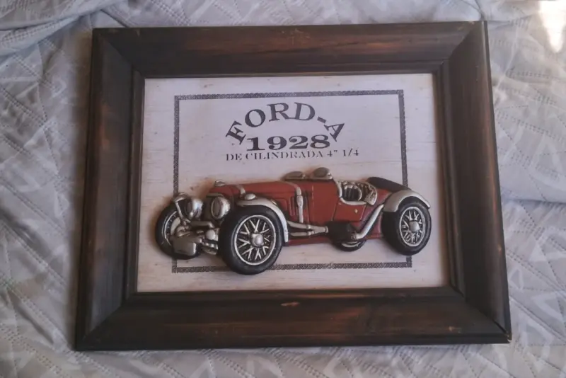 Cuadro Decorativo Vintage de Autos Clásicos - 2