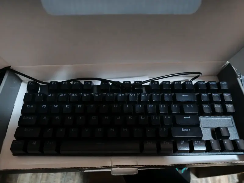 Teclado mecánico K6 Gamer Retroiluminado - 2