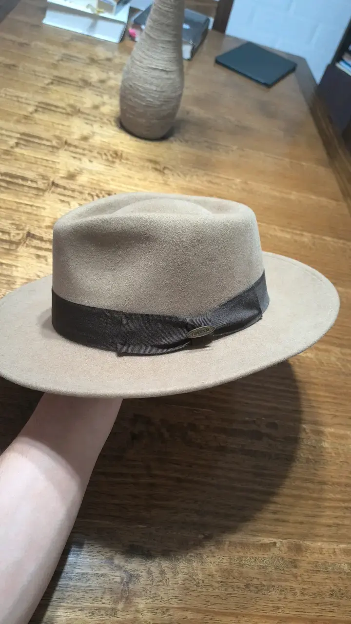 🎩 SOMBRERO MORALES FEDORA – 100% LANA | COMO NUEVO - 2