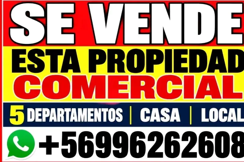 Propiedad Comercial con Deptos/ Local/ casa - 2