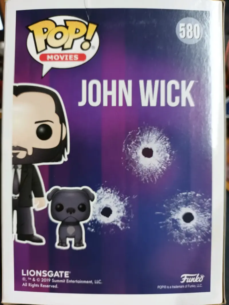 Figura Funko Pop John Wick con Perro - 3