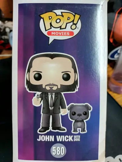 Figura Funko Pop John Wick con Perro - miniatura 4