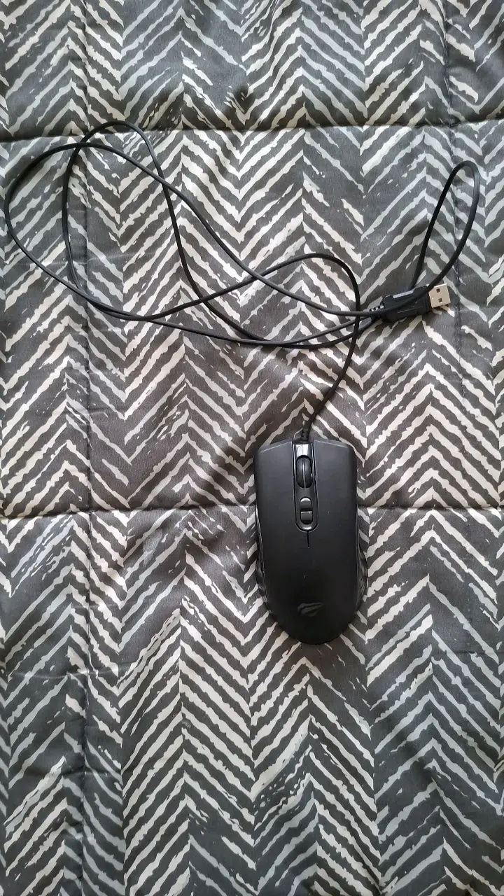 Mouse gamer con cable Havit negro - 1