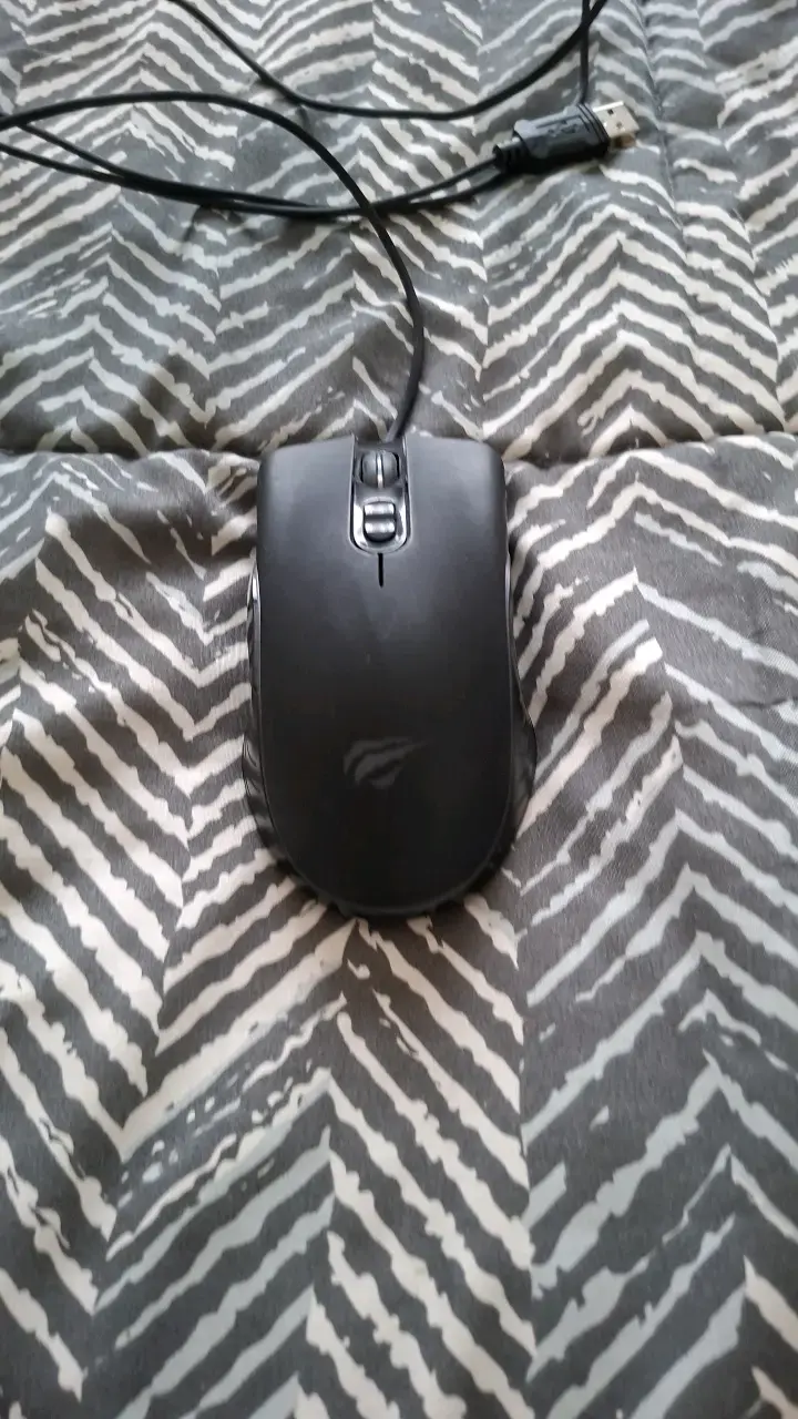 Mouse gamer con cable Havit negro - 2