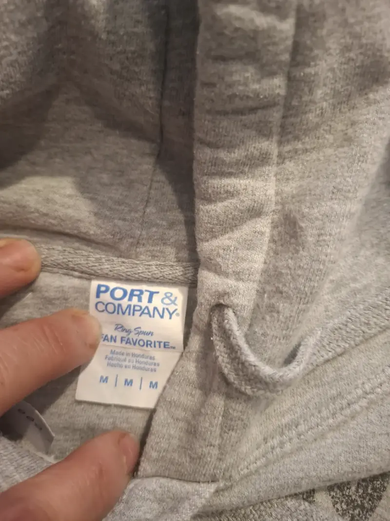 Polerón gris con diseño divertido talla M - 5