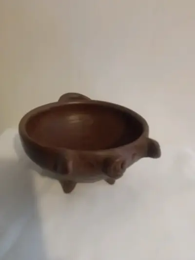 Paila de Greda con Diseño de Cerdito - miniatura 4
