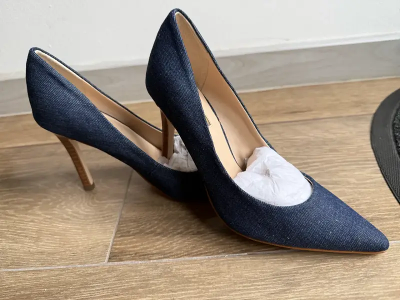 Zapatos de Tacón Azul Guess Elegantes - 5