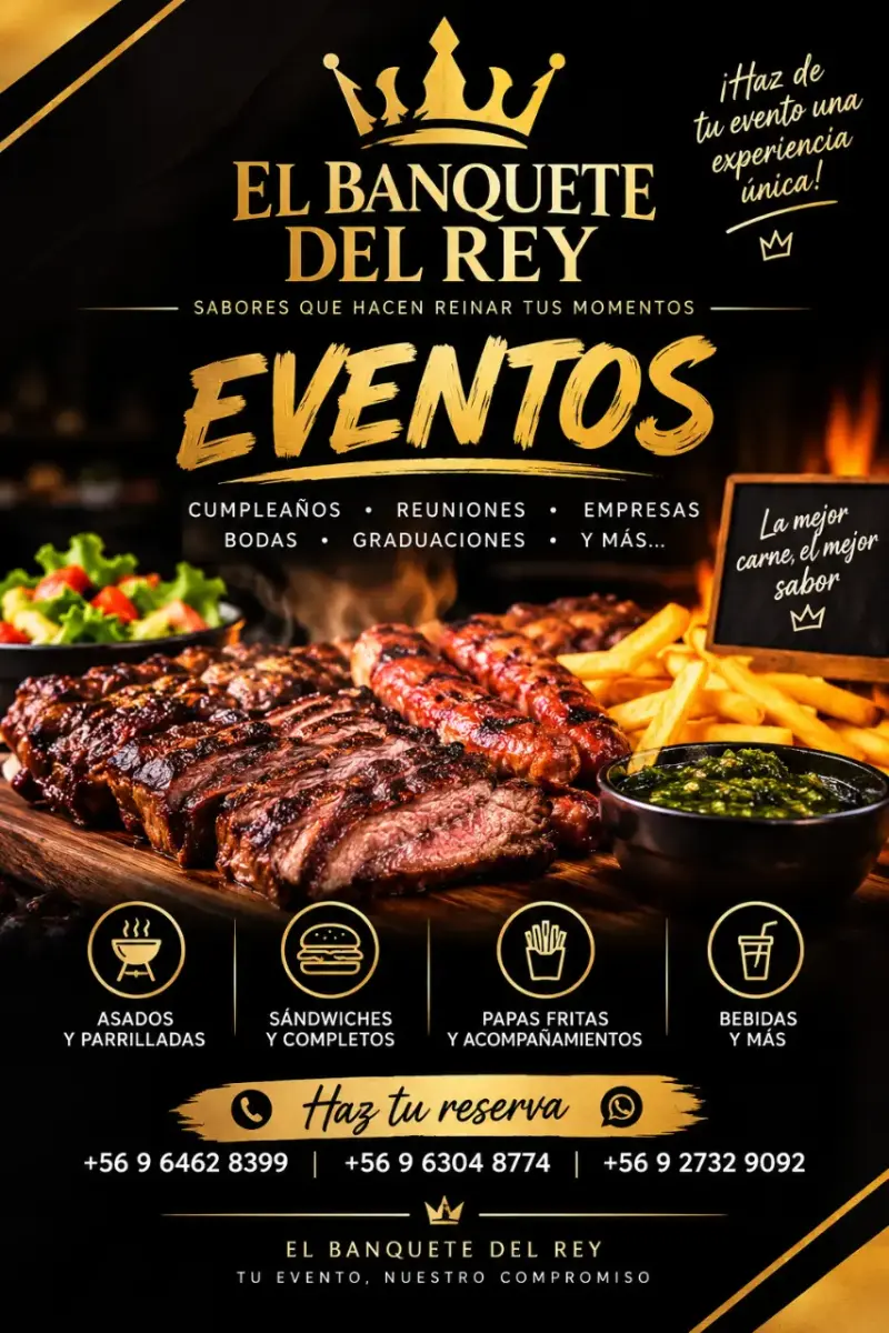 Promociones de hamburguesas y bebidas El Banquete del Rey - 3